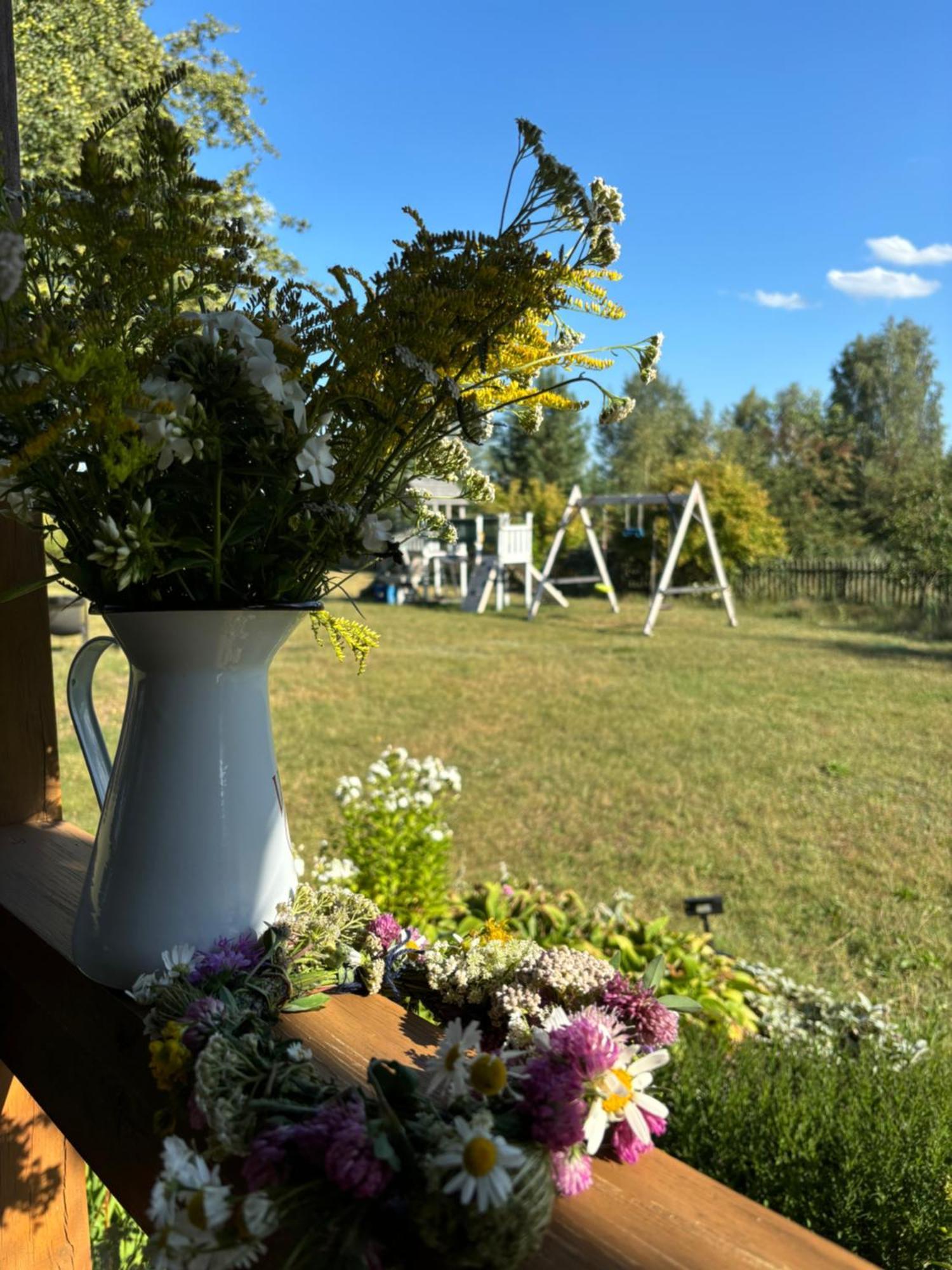 Wakacyjny Dom W Sakach Villa Kleszczele Exterior foto