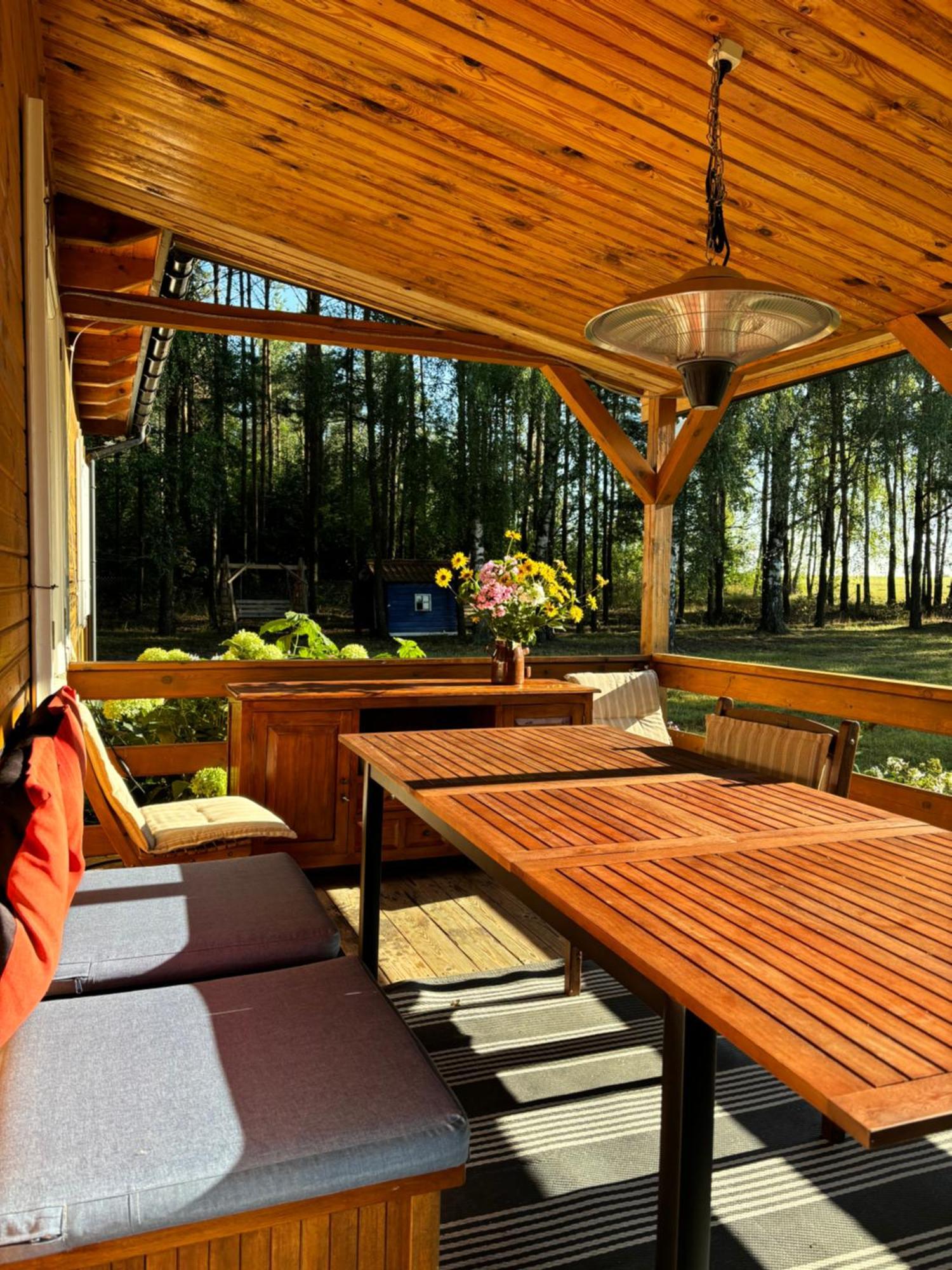Wakacyjny Dom W Sakach Villa Kleszczele Exterior foto